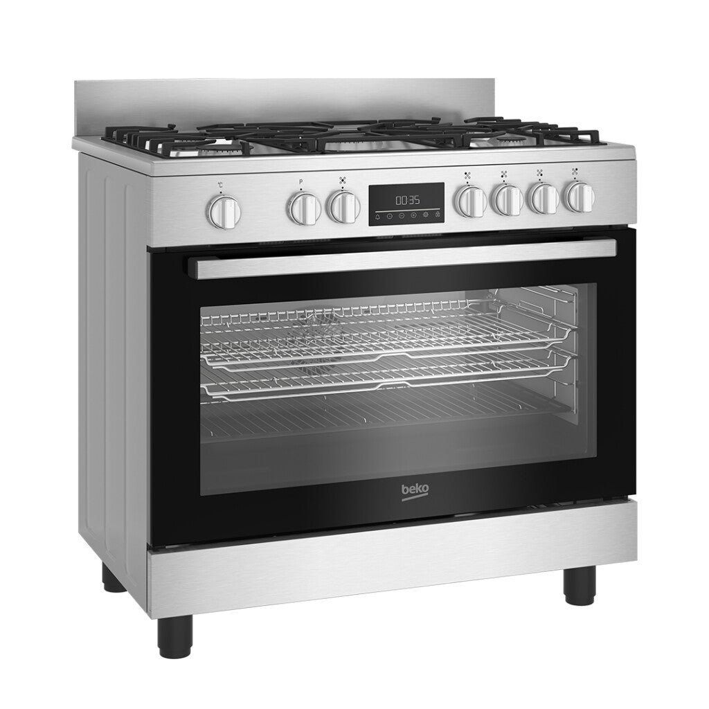 Cocina combinada 111L con grill 90cm Beko BGM 11226 EX