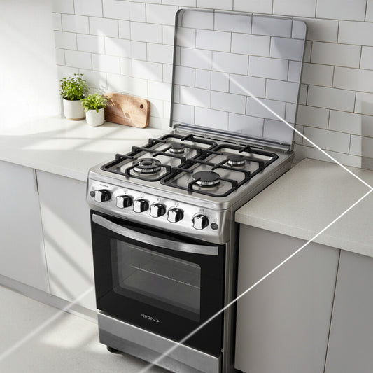 cocina combinada con horno eléctrico 60cm