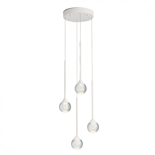 Colgante led de suspender con 4 esferas flotantes 20W