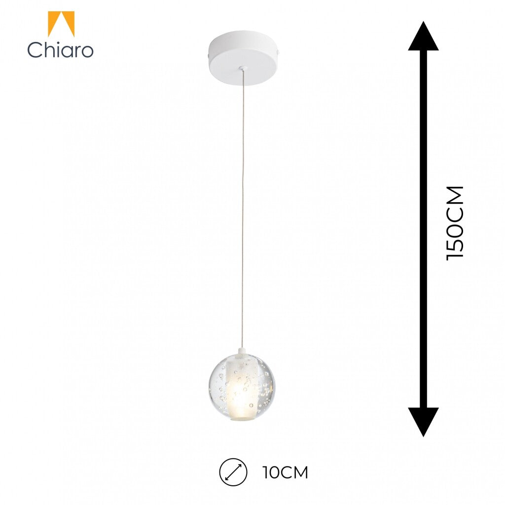 Colgante led esfera efecto flotante 5W