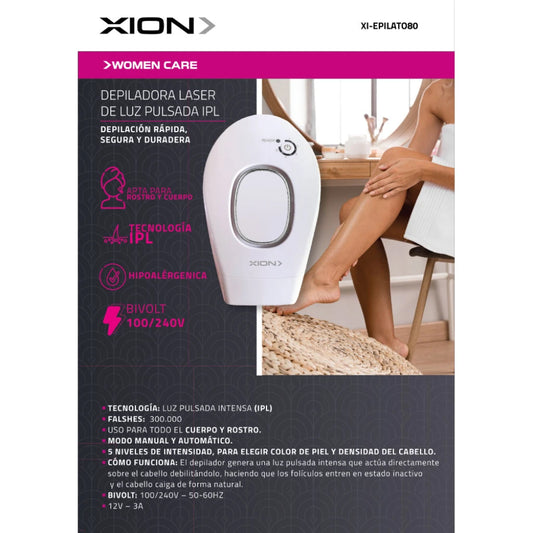 depiladora laser de luz pulsada ipl
