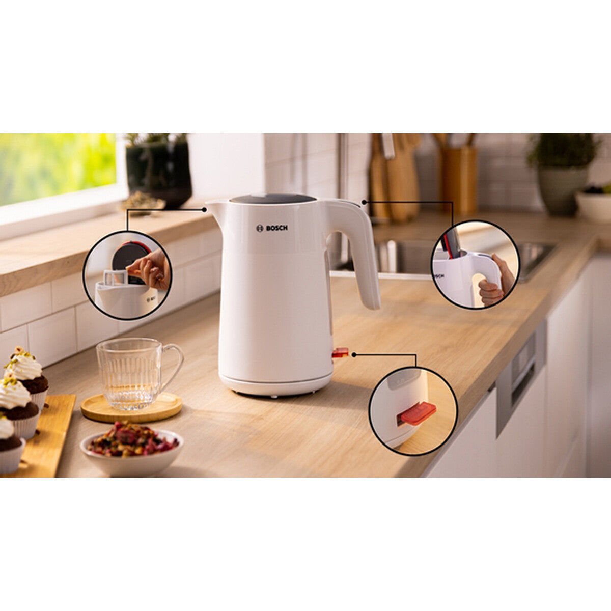 Hervidor de agua Bosch TWK2M161 MyMoment