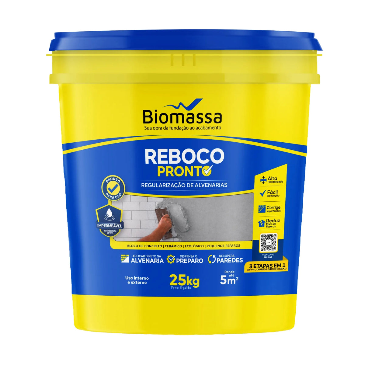 Revoque pronto para uso