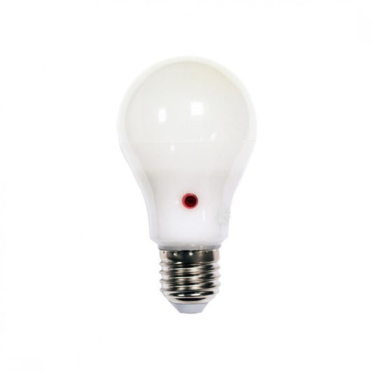 Lámpara led con Fotocélula 9W E27