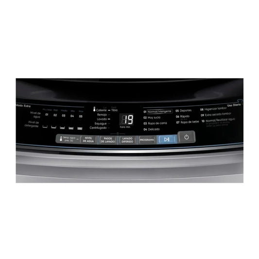 lavarropa carga superior 9.5 electrolux