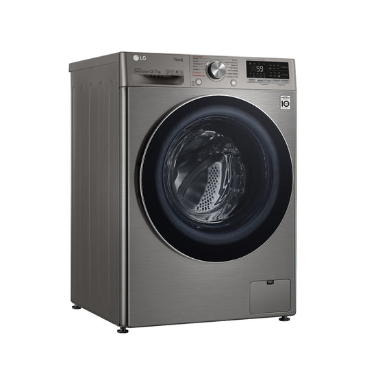 Lavasecarropas frontal inverter LG 12Kg WD12VVC4S6C