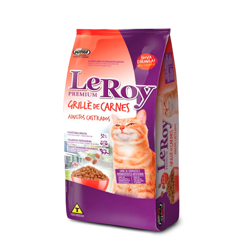 ALIMENTO PARA GATOS LE ROY GRILLÉ DE CARNES 1 KG