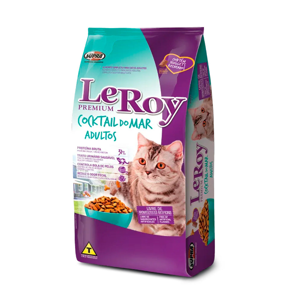ALIMENTO PARA GATOS LE ROY COCKTAIL DE MAR 1 KG
