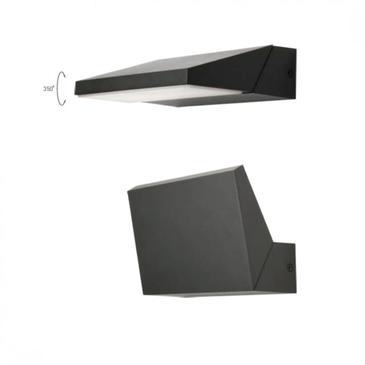 Luminaria Aplique Led 13w Pared con rotacion