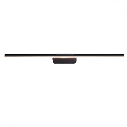 Luminaria Barra de led lineal 90cm negra 16w