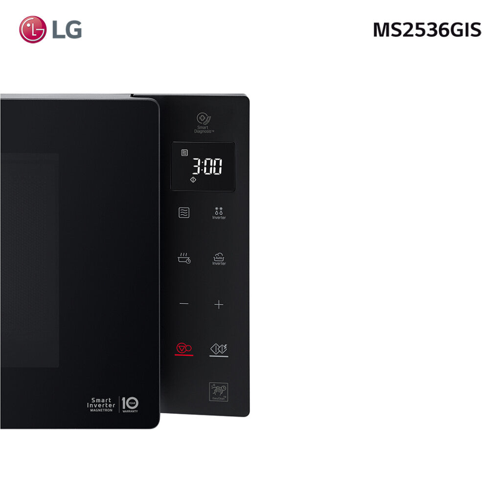 Microondas inverter NeoChef 25L LG MS2536GIS