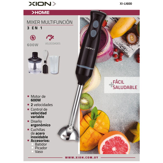 mixer 3 en 1 600w