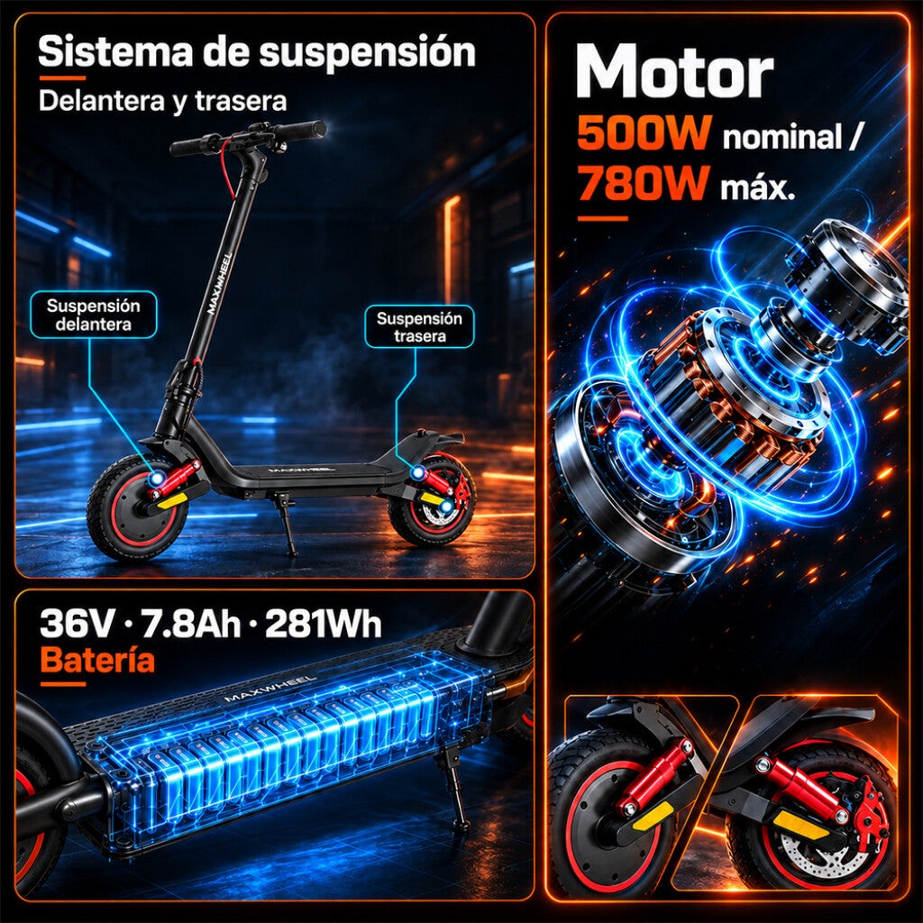 MONOPATÍN 10" M1MAX