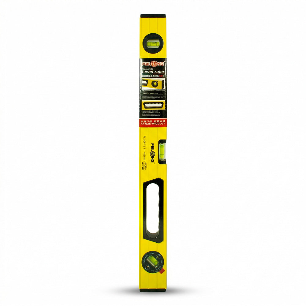 NIVEL METALICO C/IMAN 24″ AMARILLO MICASA LH-2163