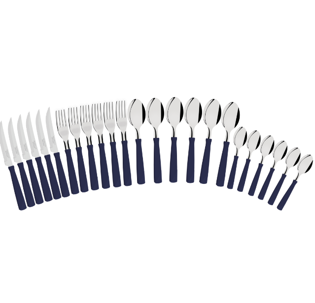 Set cubiertos Tramontina New kolor x 24 pcs