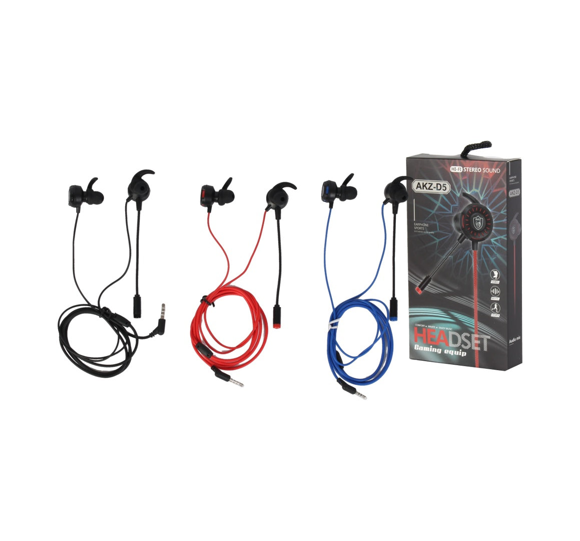 Auriculares gamer AKZ-D5