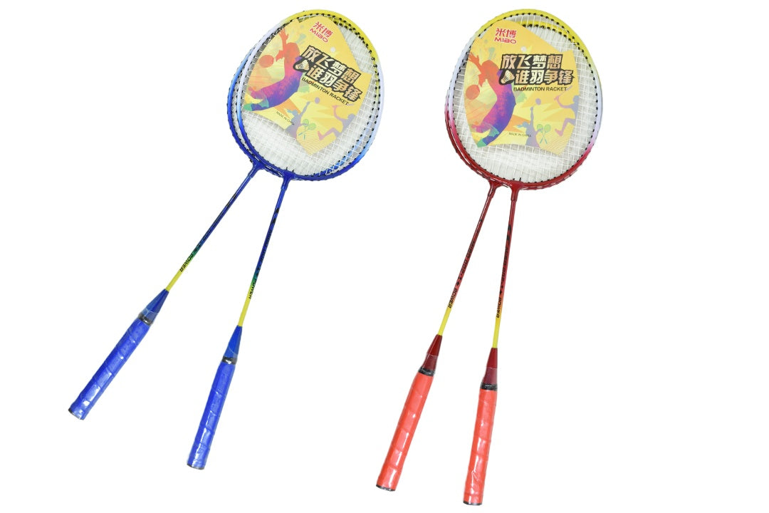 Set raquetas de bádminton 2 pcs