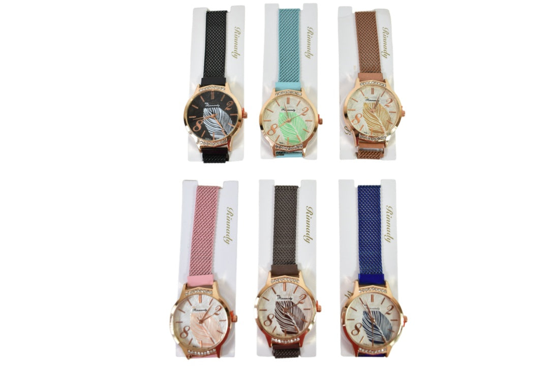 Reloj pulsera de metal