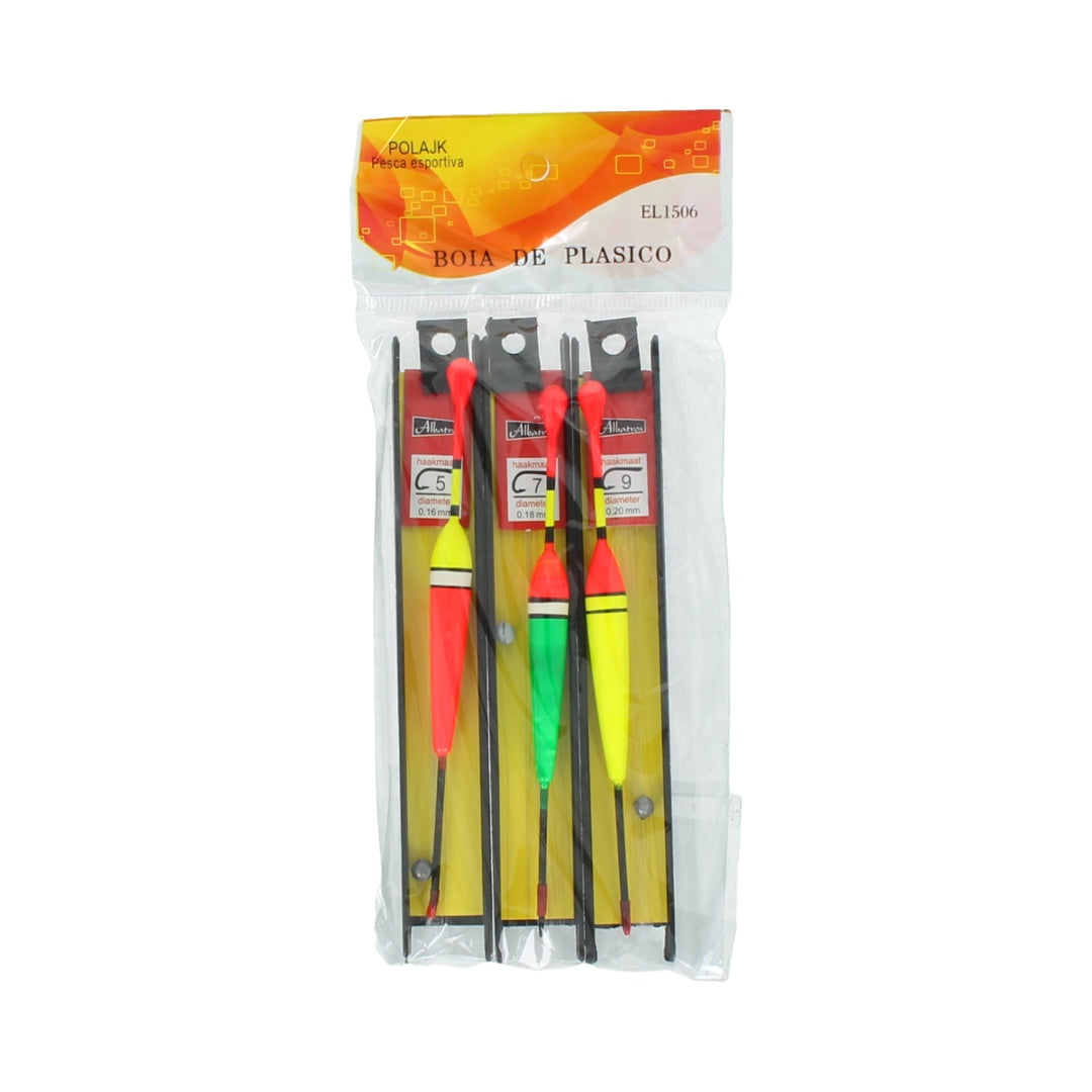 Boya de pesca x 3 unidades 11.5cm
