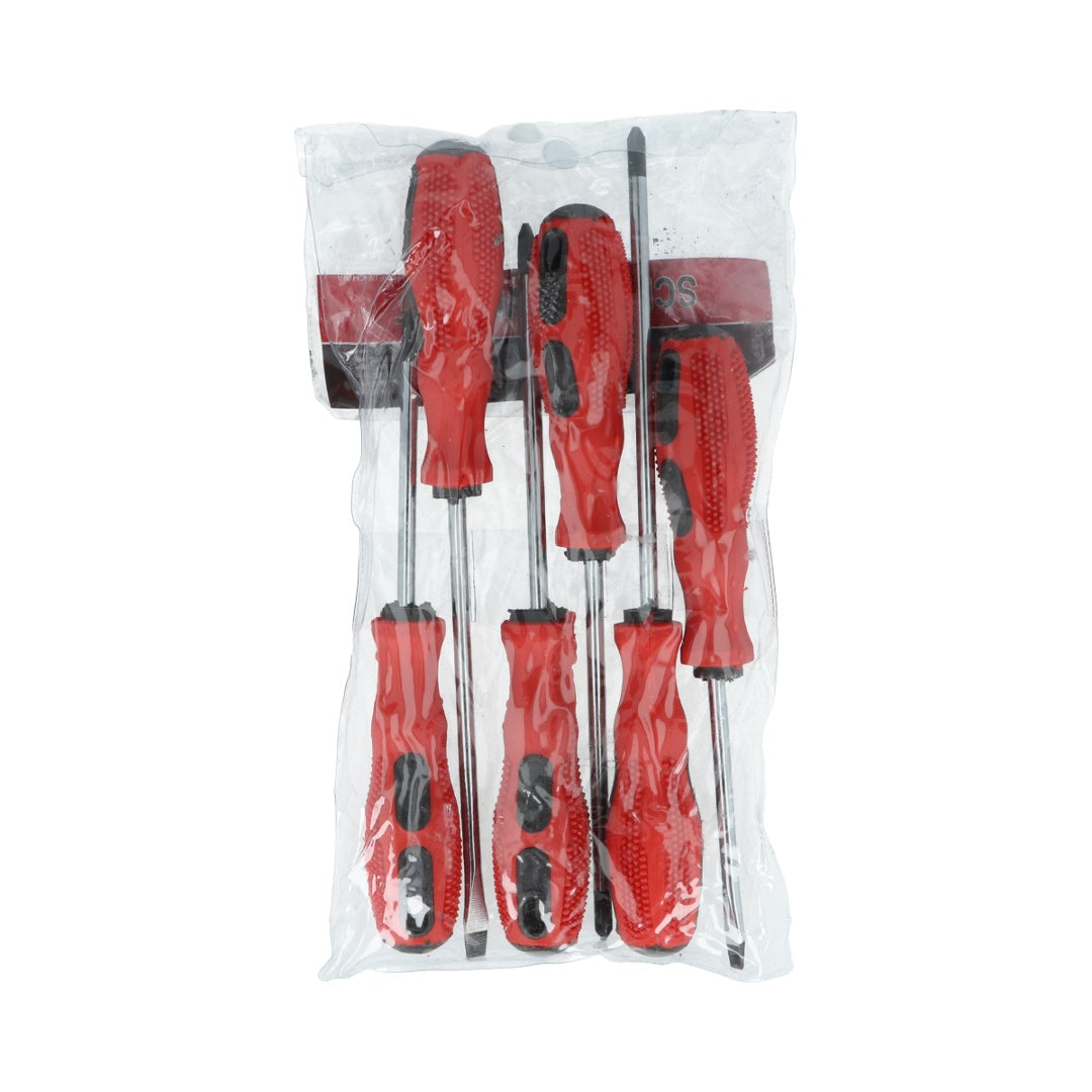 Set destornilladores x 6 unidades - 13 x 27 cm