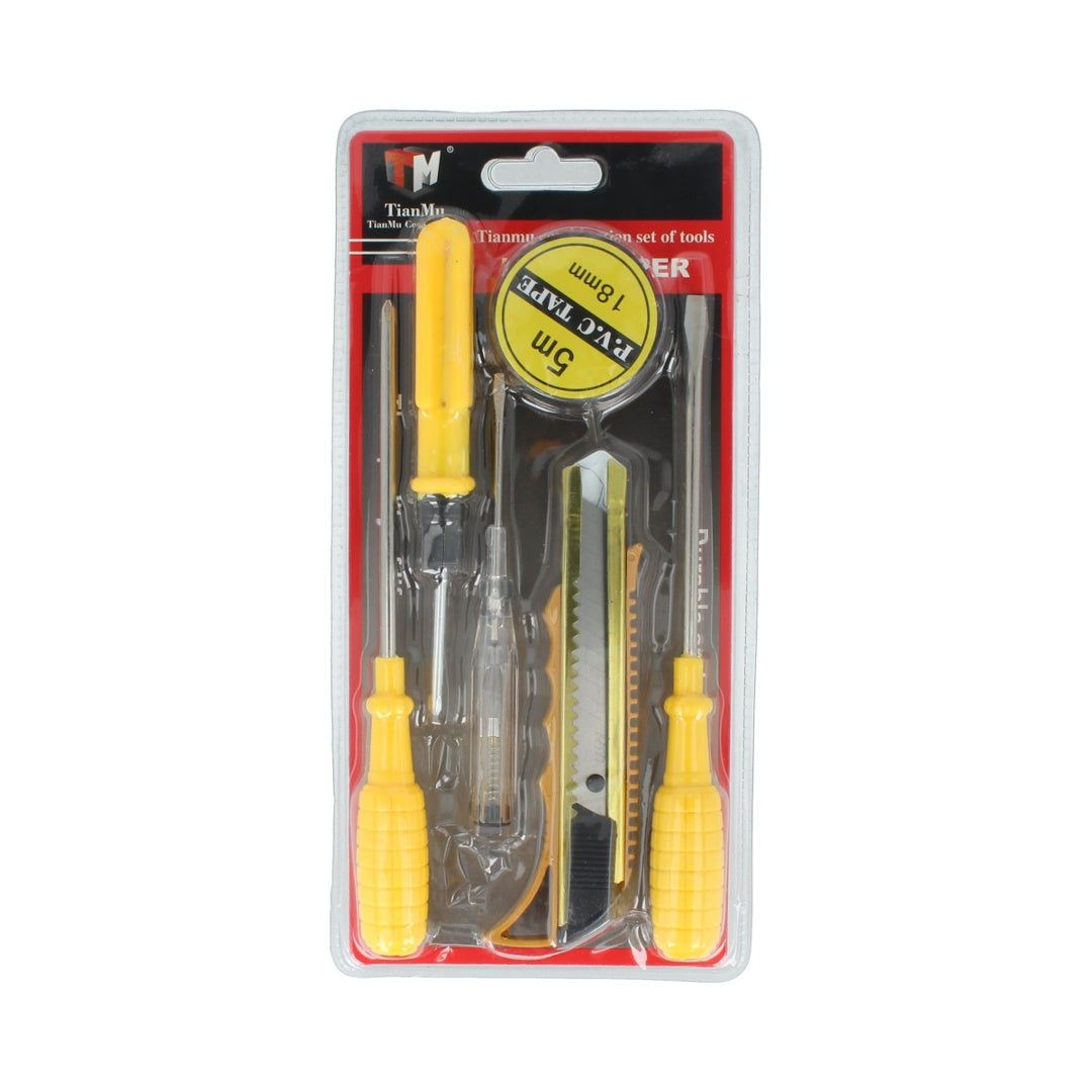 Set de herramientas x 6 pcs - 13 x 26 cm