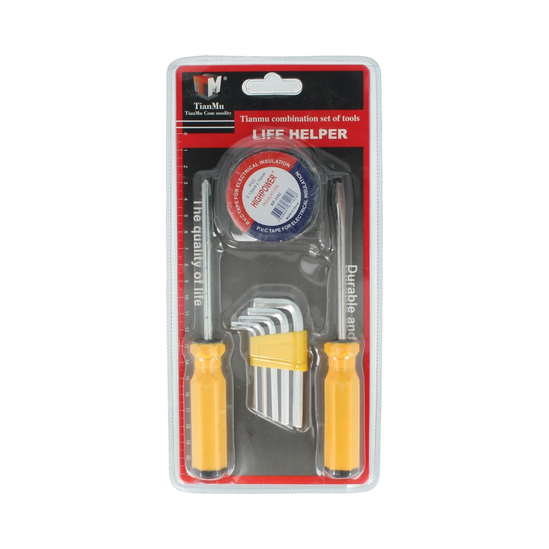 Set de destornilladores x 8 pcs - 13 x 26 cm