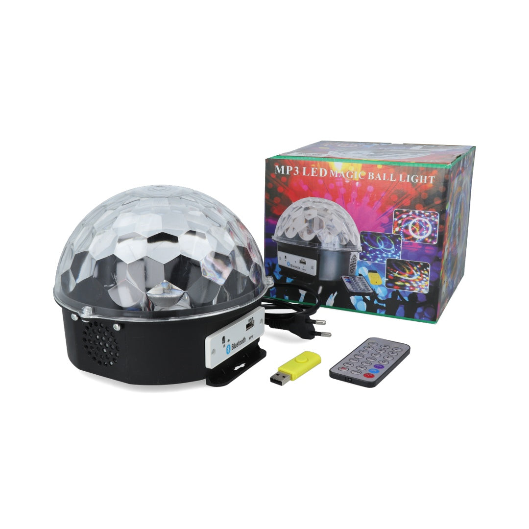 Lámpara parlante bluetooth con control y luz led 220v