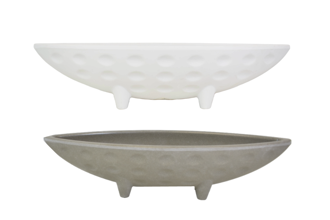 Adorno plástico centro de mesa 31x11.5x7.5cm.