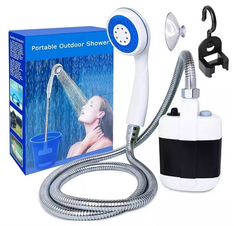 Ducha portátil recargable para campamento 2200mAH