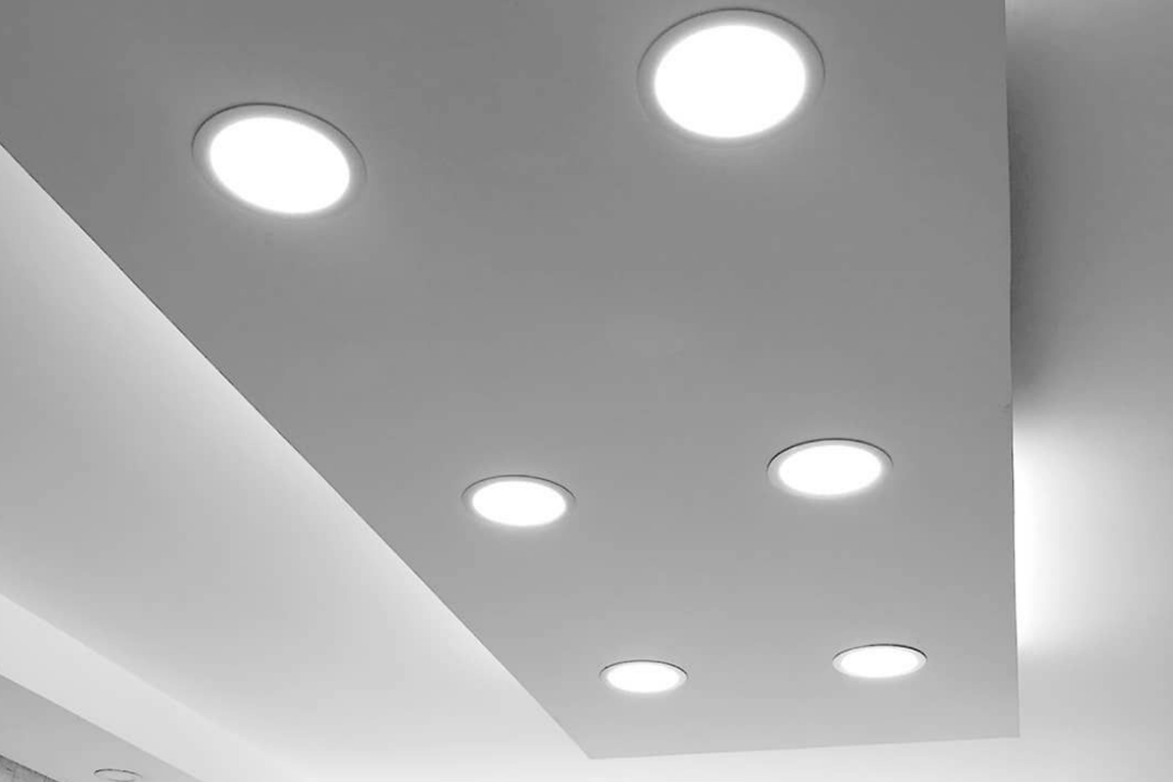 Panel LED redondo 12cm 6W blanca 6500K