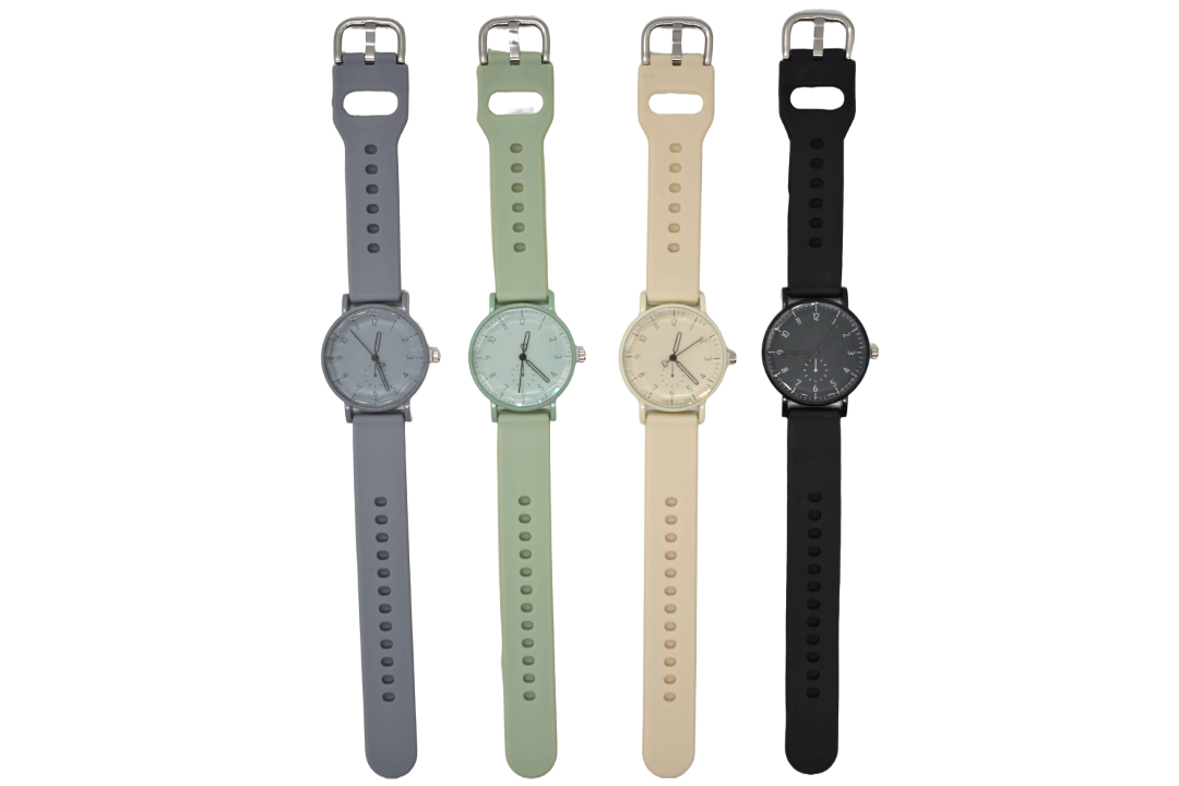 Reloj pulsera malla de goma
