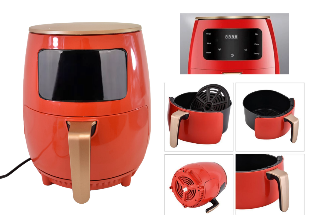 Freidora de aire digital 6L 2400w Vigore