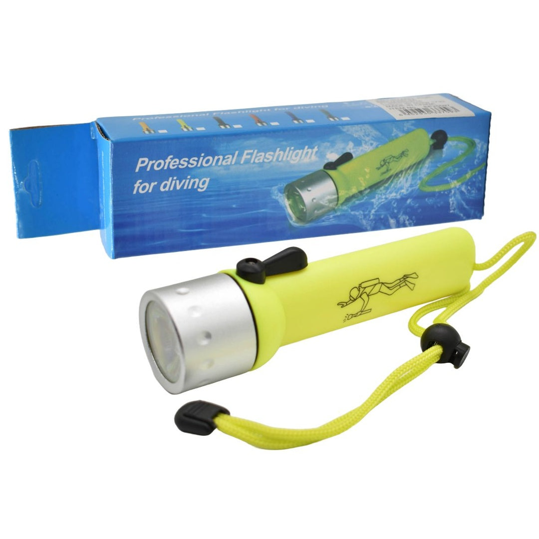 Linterna sumergible de buceo 17x5cm