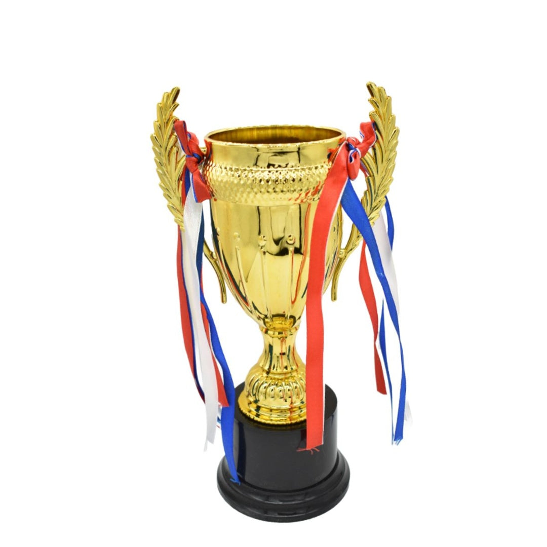 Trofeo plástico copa 32x10cm