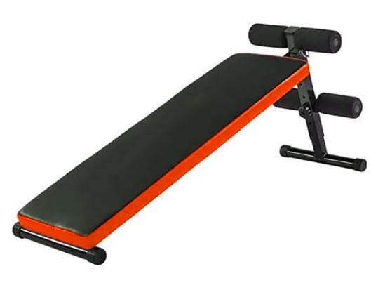 Banco para abdominales plegable 140 x 46x 31 cm