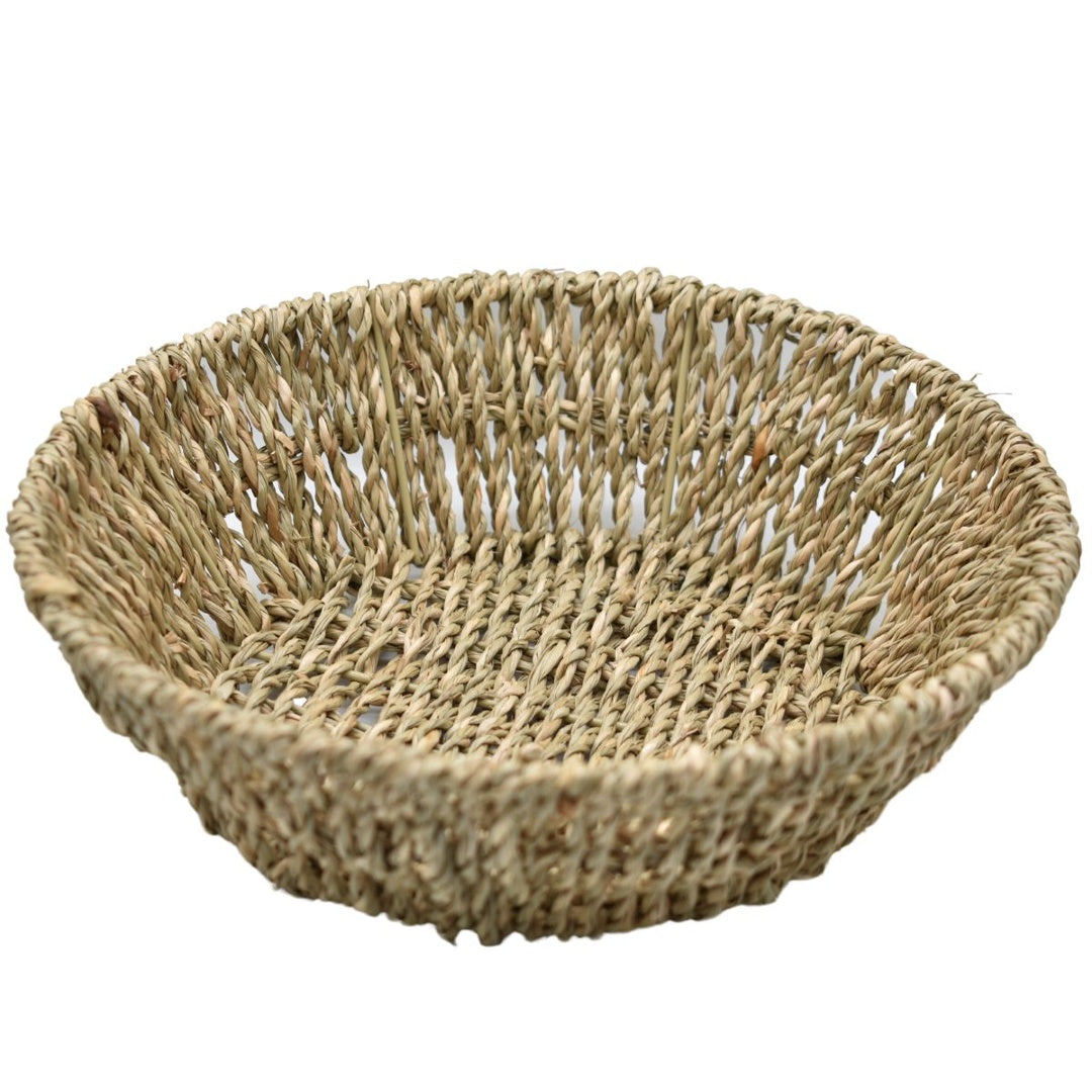 Cesta panera de ratán 23.5x8cm