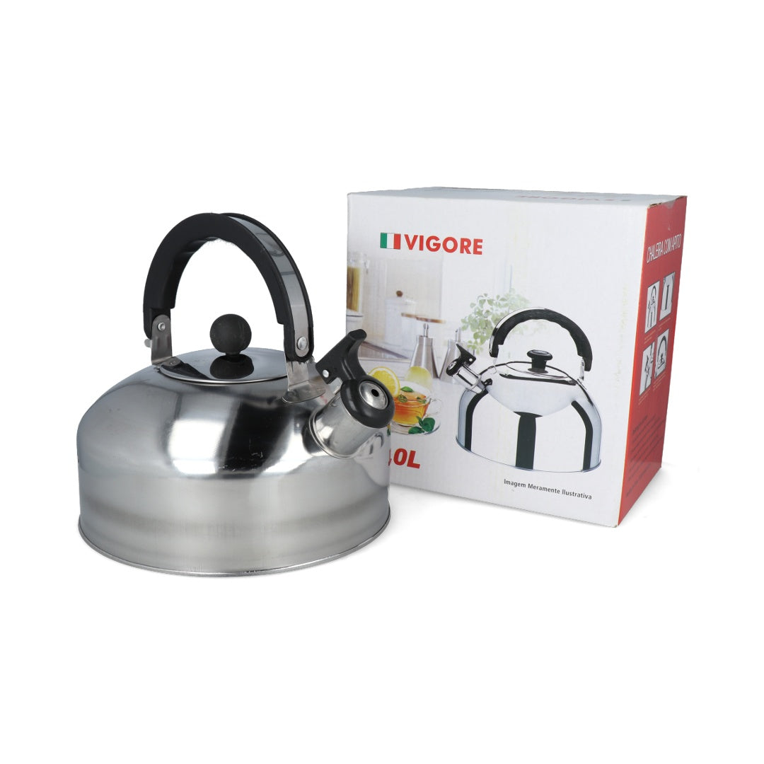 Caldera de acero inoxidable 4L. Oferta x36 unidades