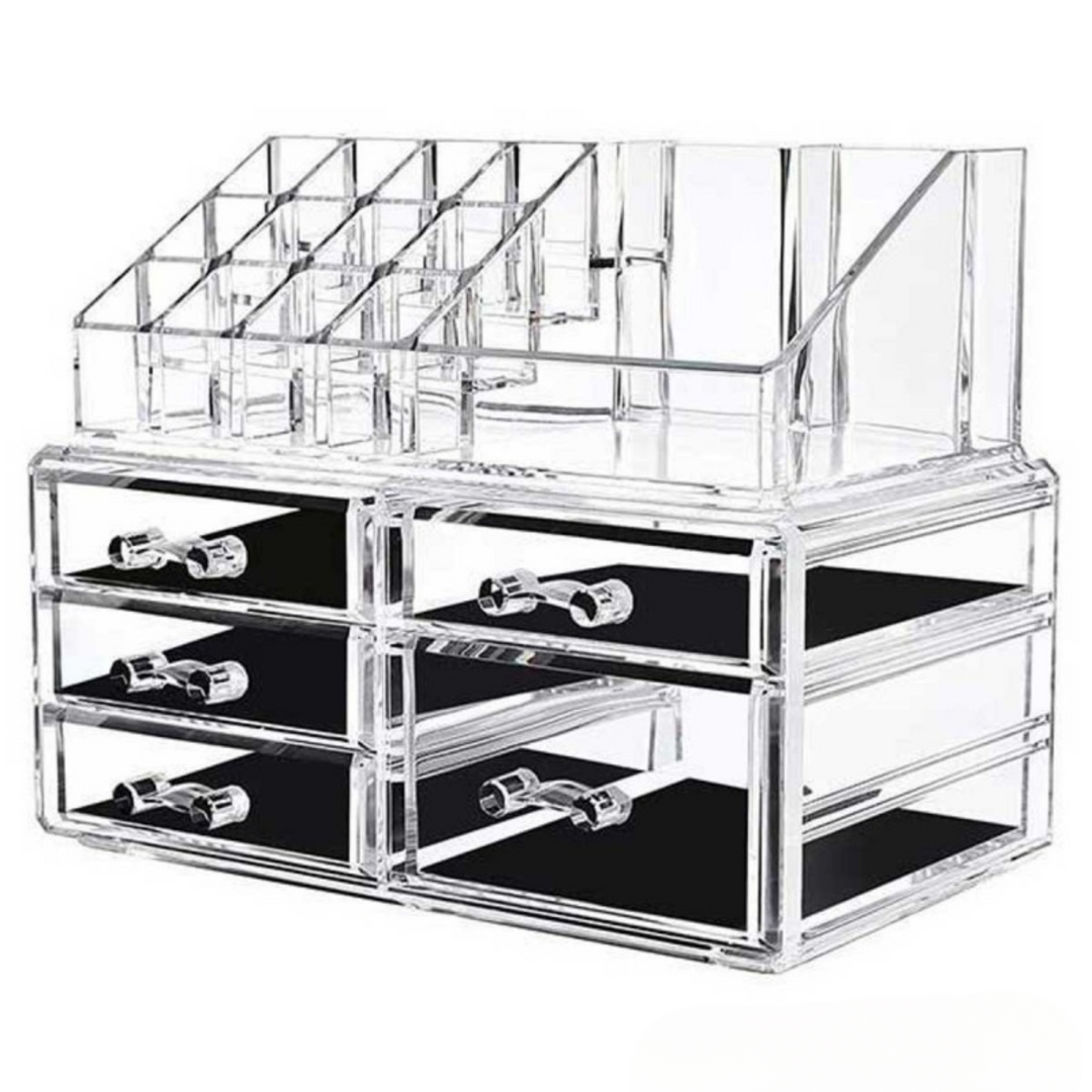Organizador de cosméticos 19 x 24 x 14 cm.