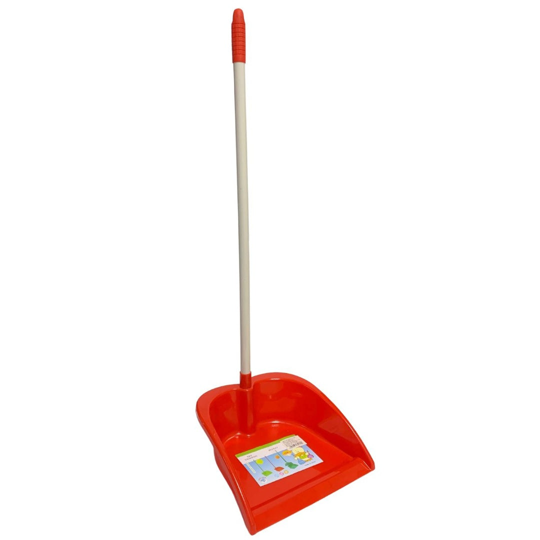 Pala de plástico rojo con mango 73x24cm