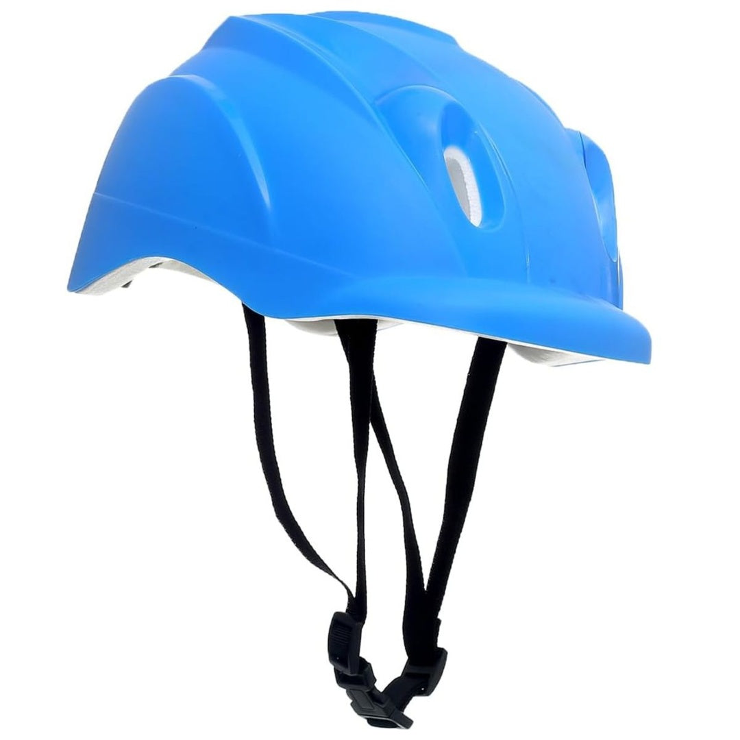 Casco infantil de protección celeste 26 x 20 cm.