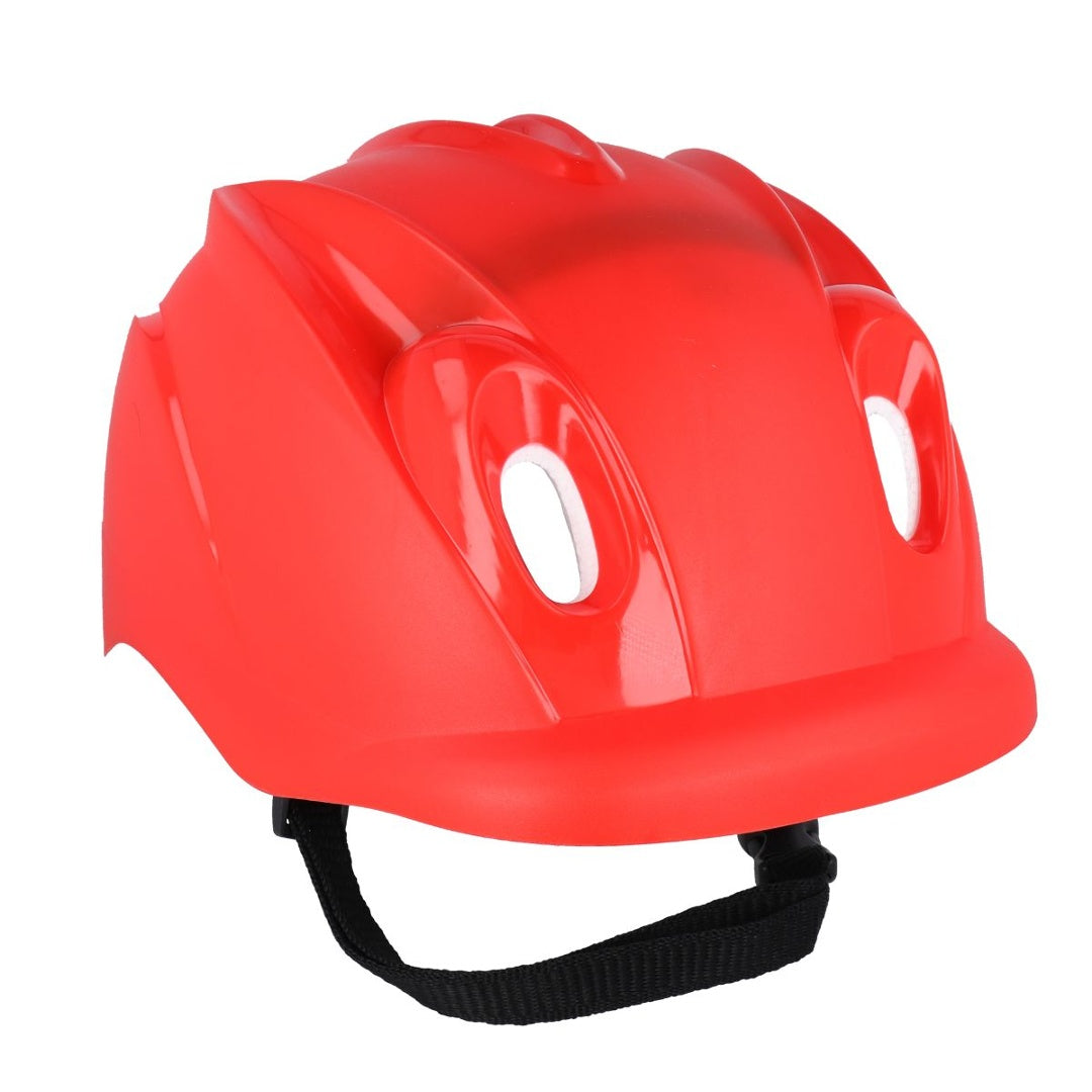 Casco infantil de protección rojo 26 x 20 cm.