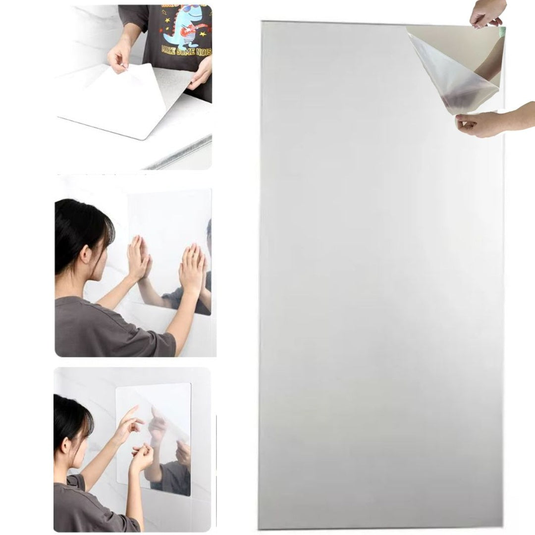 Espejo flexible autoadhesivo con forma 20x30cm