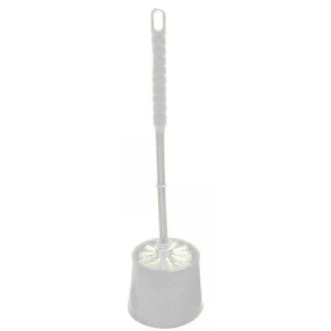 Cepillo de baño con base de plástico 35x9cm blanco