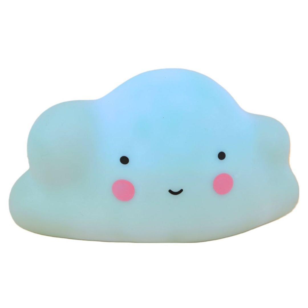 Veladora nube celeste 15 x 9 cm