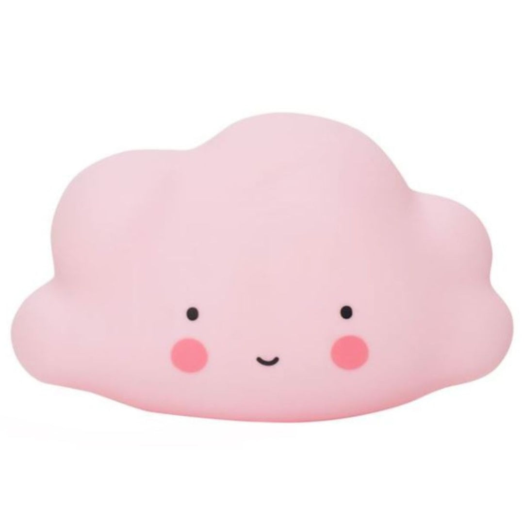 Veladora nube rosada 15 x 9 cm