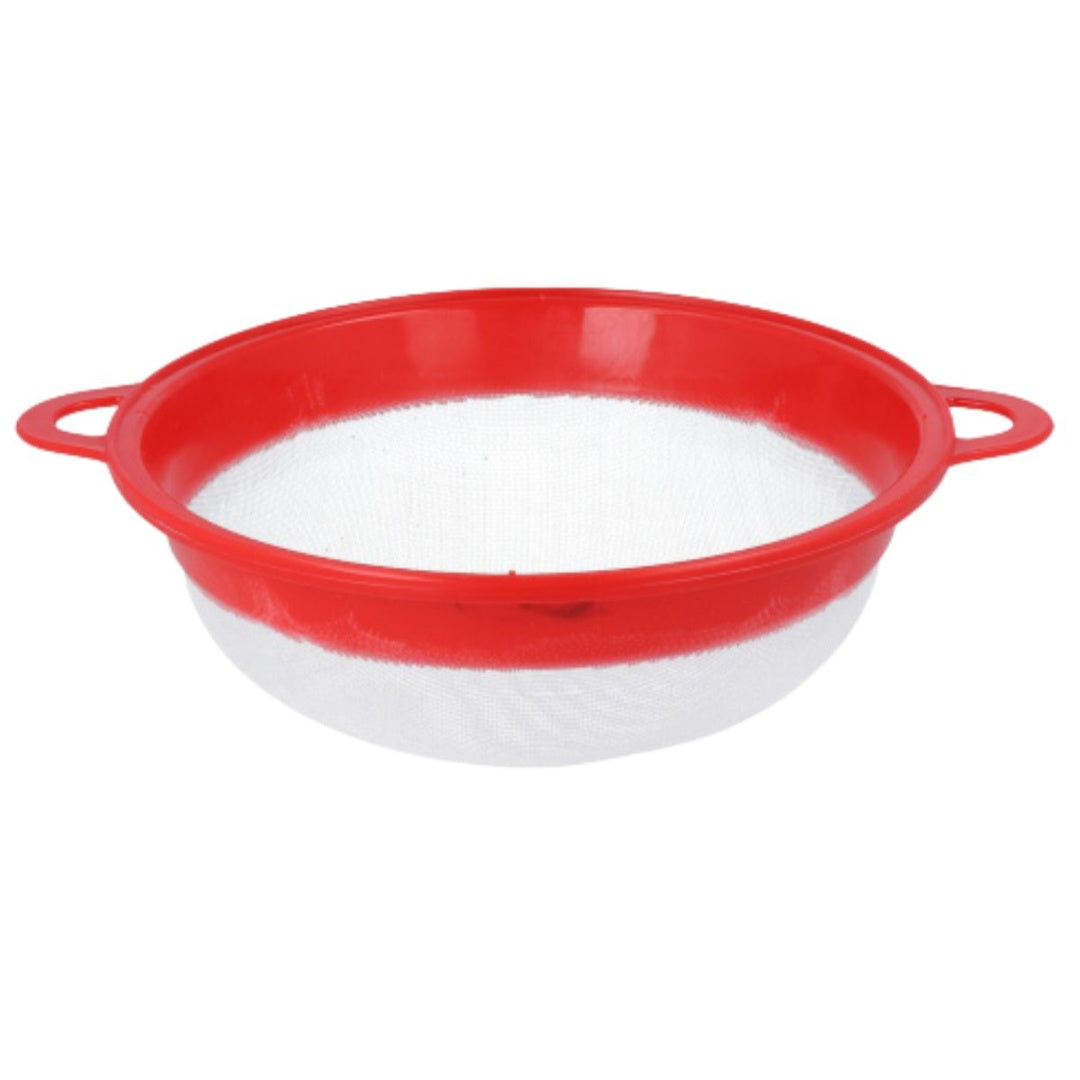 Colador plástico rojo 22cm