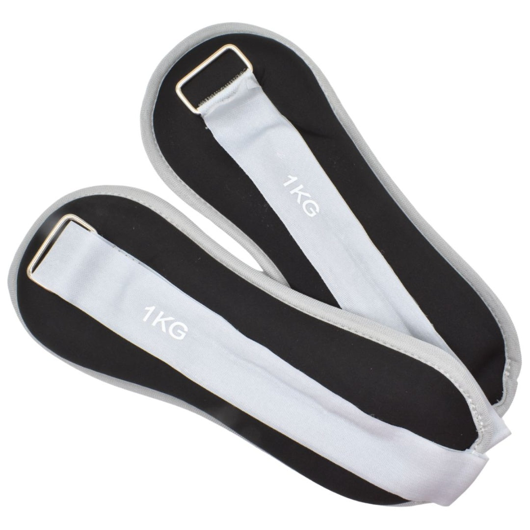 Par de tobi pesas 1Kg. Gris