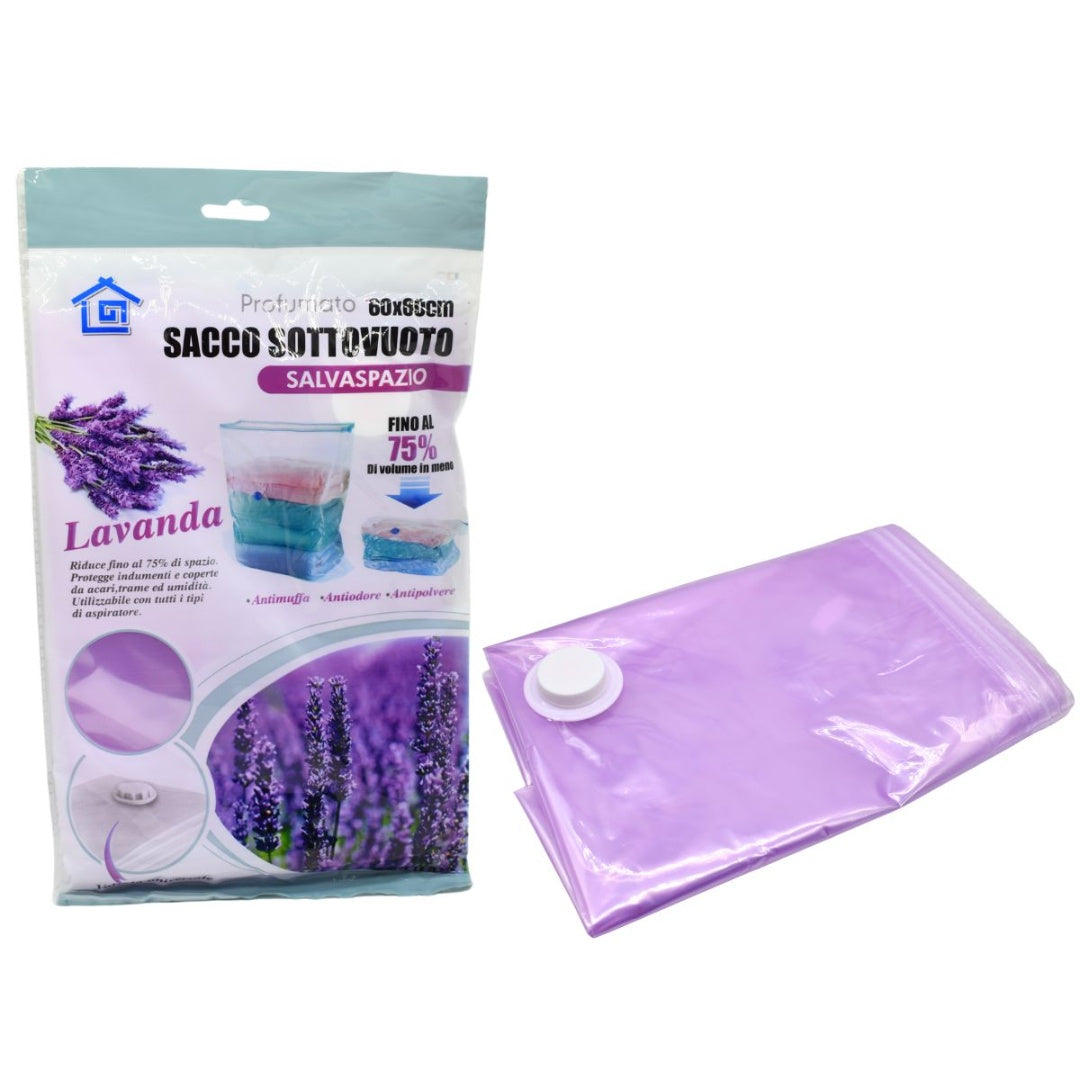 Bolsa al vacío perfumada lavanda 60x80cm