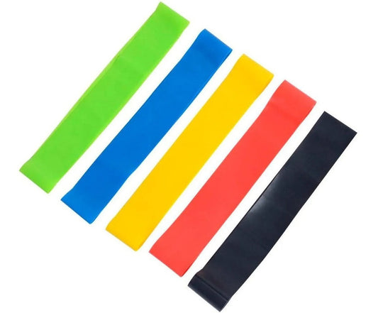 Set de bandas para entrenamiento x 5 unidades