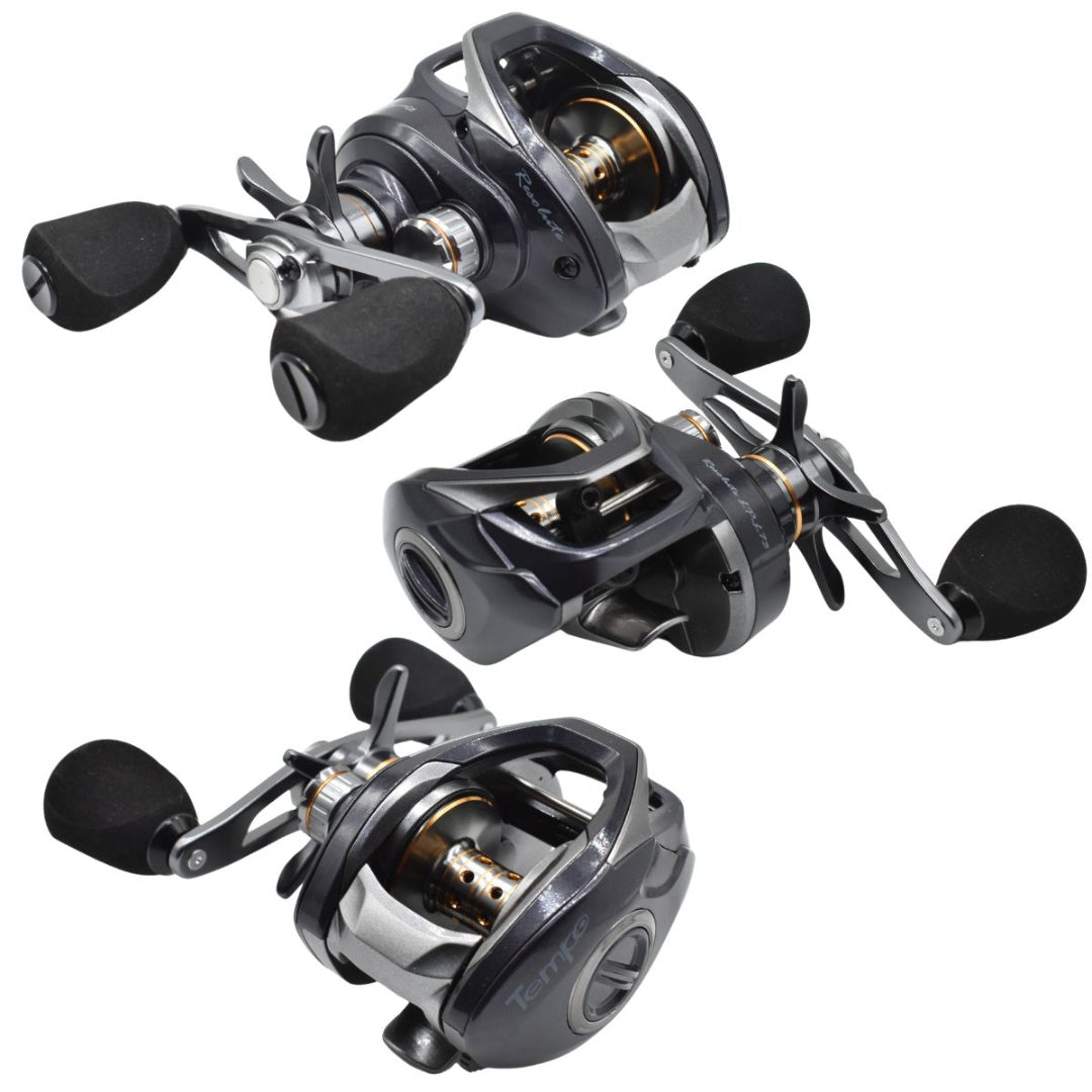 Reel de pesca zurdo 7.3:1 Tempo